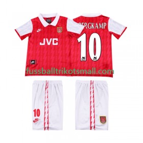Fußballtrikots Arsenal BERGKAMP 10 Retro Kinder 1994 1996 Kurzarm Heimtrikotsatz kaufen